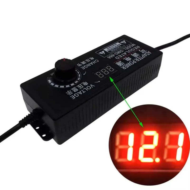 Power Supply 12 Volts 10 Amps with Dimmer - Image 2