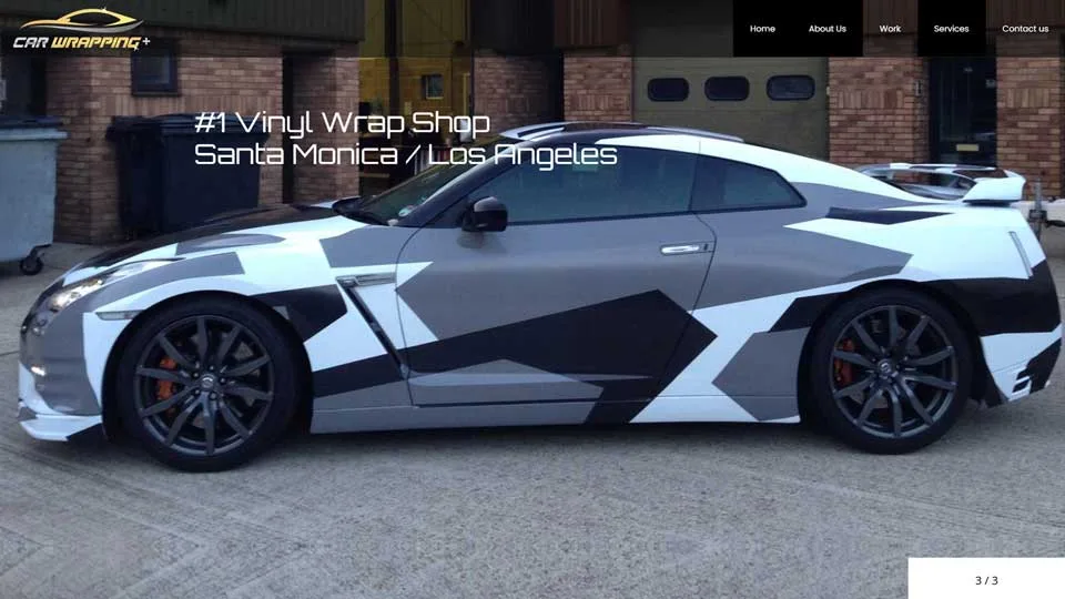 Car wrapping Plus website